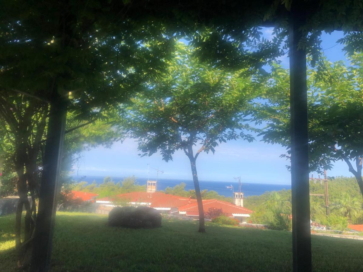Bright & Spacious Seaview Villa Siviri Exterior foto